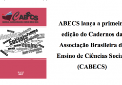 ABECS lança periódico especializado em ensino de Ciências Sociais