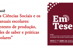 Revista Em Tese (UFSC) lança o dossiê “As ciências sociais e os manuais escolares”