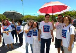 Protesto da ABECS na Secretária de Educação (SEC) do Estado da Bahia em defesa da Sociologia e da Filosofia no Ensino Médio