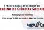 ABECS divulgará no dia 21 de março os(as) vencedores(as) do I Prêmio ABECS de Pesquisa em Ensino de Ciências Sociais