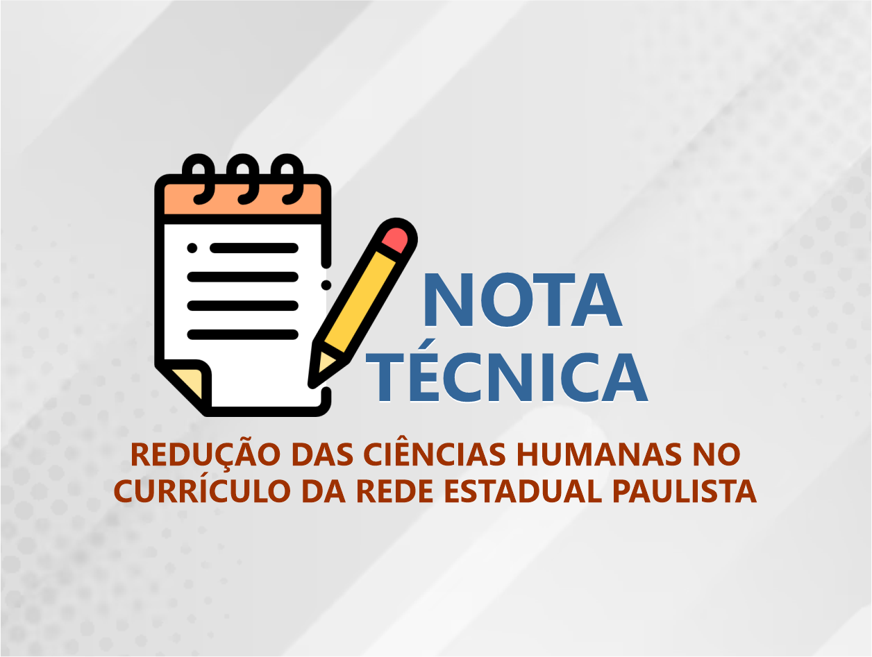 REDUÇÃO DAS CIÊNCIAS HUMANAS NO CURRÍCULO DA REDE ESTADUAL PAULISTA