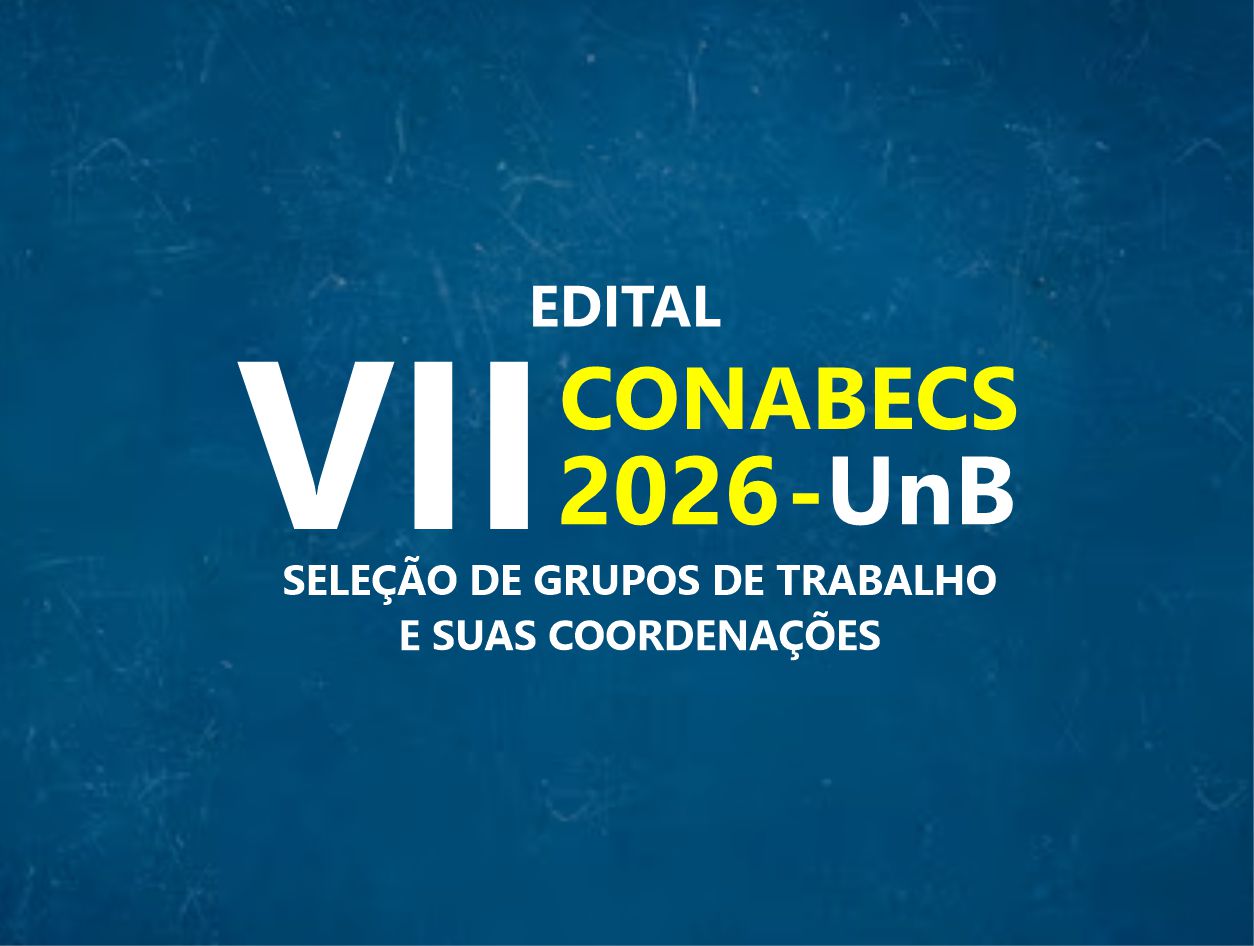 VII CONABECS – SELEÇÃO DE GTs